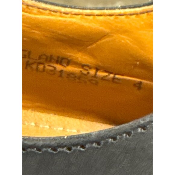 Dr Martens Mary Jane Size 4 T-strap Polley  platform double sole Black Leather - Picture 5 of 13